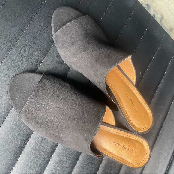 14th and union shoes black hayzel block heel - Picture 2 of 4